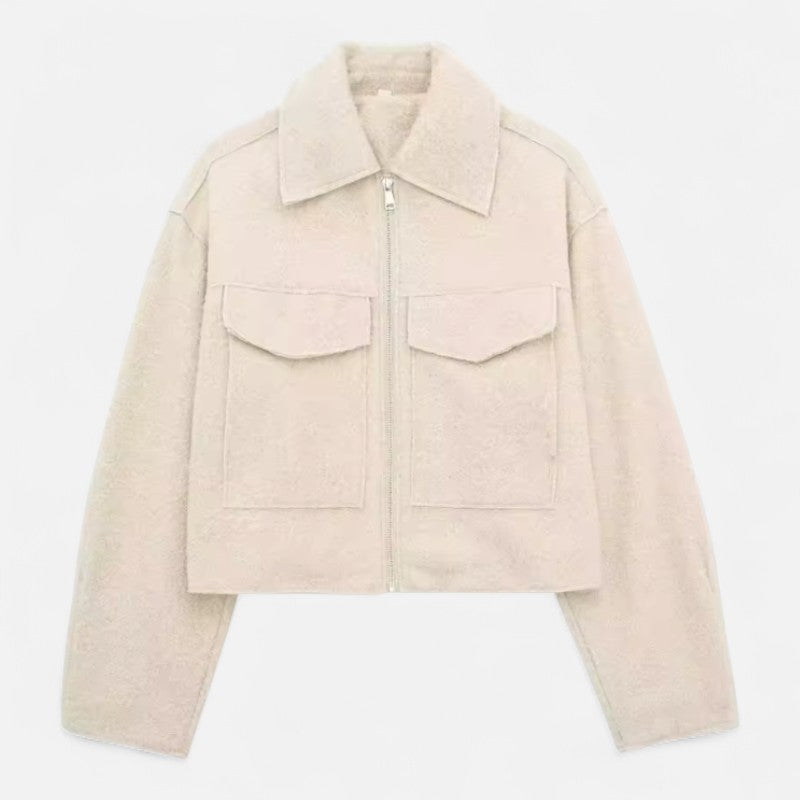 Élan Urbain™ | Veste zippée en polyester pour femme