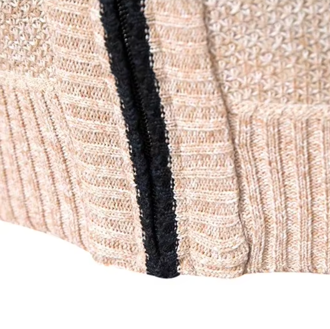 Élan Urbain™ – Gilet Zippé Hiver Doublé Polaire – Chaleur, Confort & Style Classique