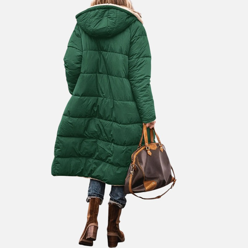 Élan Urbain™ | Parka réversible élégante et chaude pour femmes