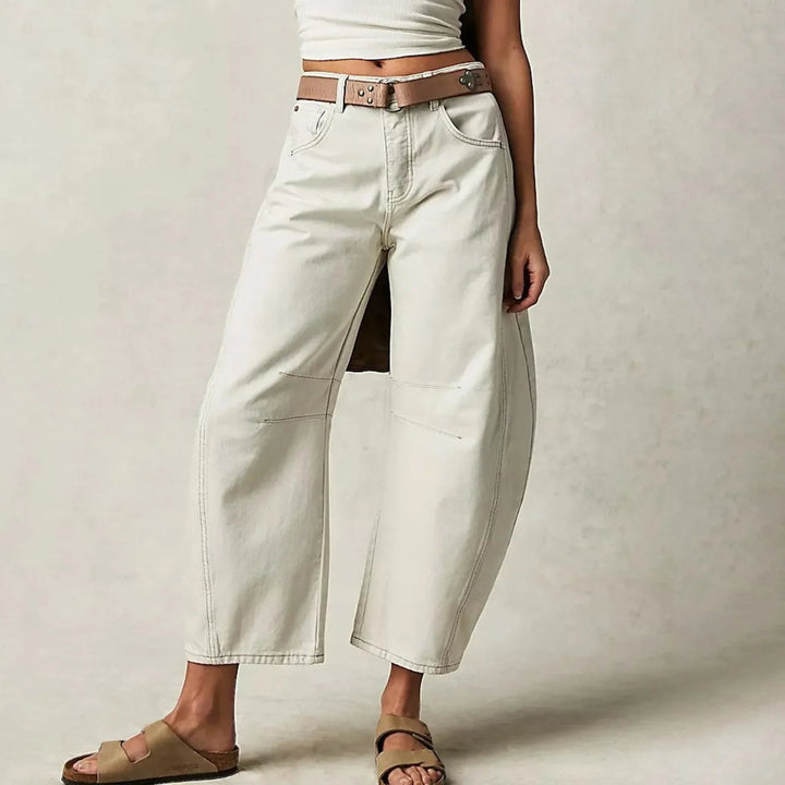Women's Casual wide-leg jeans for comfort