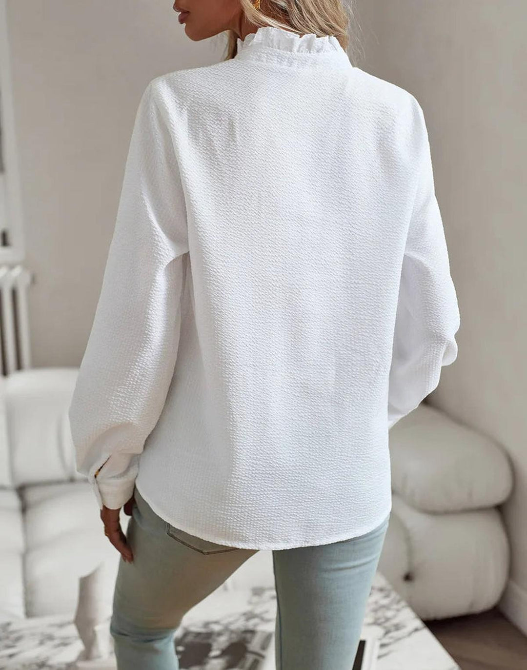 Elegant Cotton Sleeve Top for Women