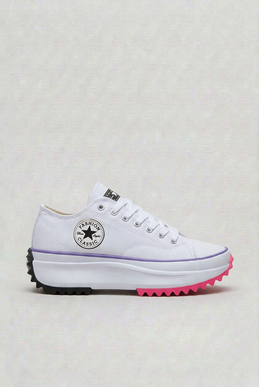 Women’s Platform Casual Trainers | Lace up