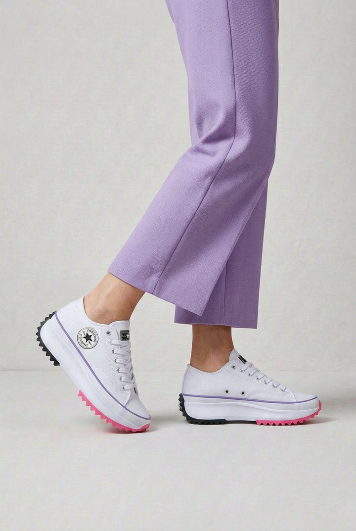 Women’s Platform Casual Trainers | Lace up
