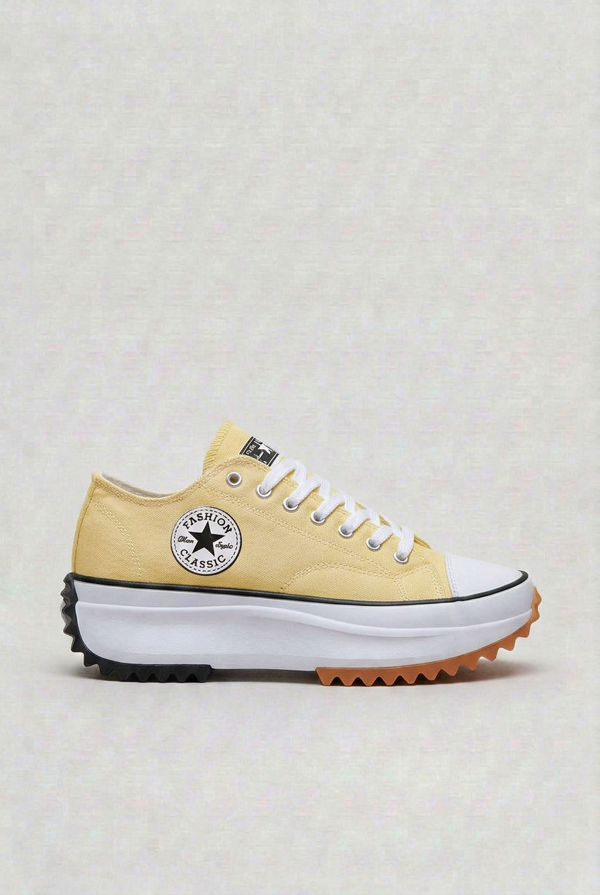 Women’s Platform Casual Trainers | Lace up