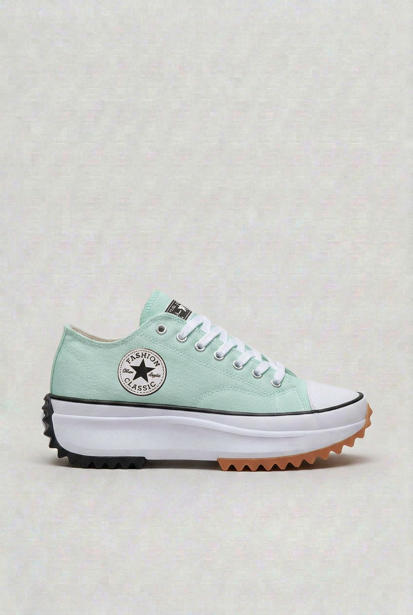 Women’s Platform Casual Trainers | Lace up