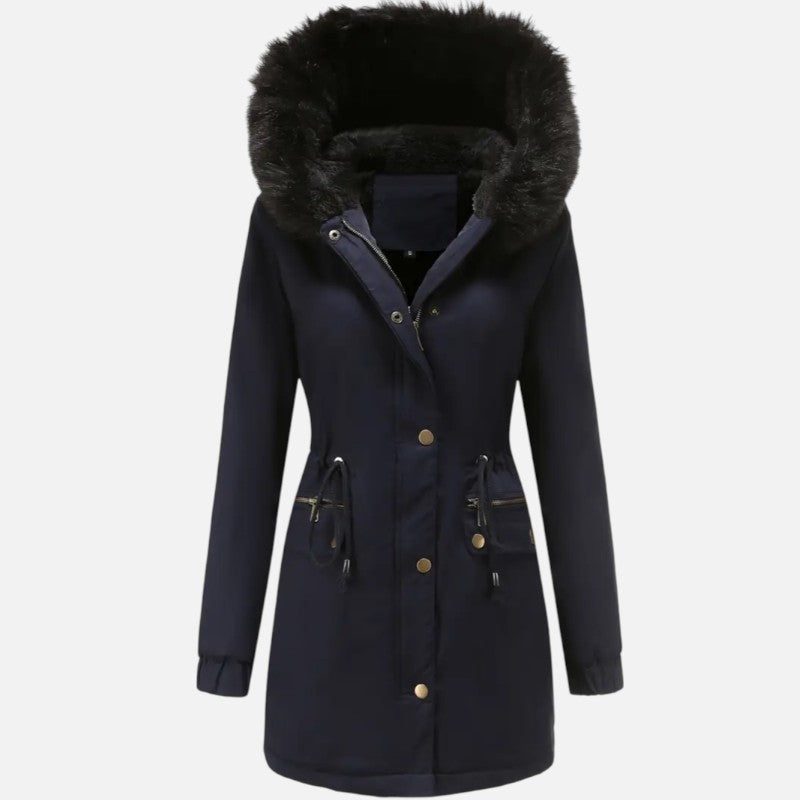 Élan Urbain™ | Manteau parka pour femme doublé en polaire moelleuse
