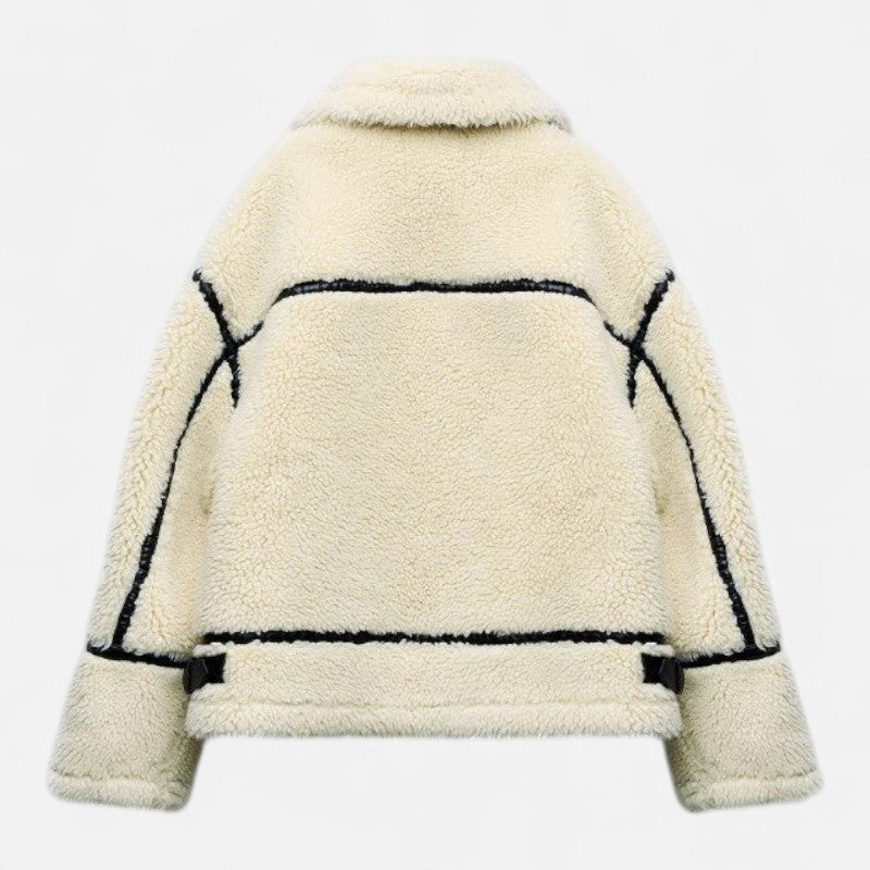 Élan Urbain™ | Veste Teddy Élégante pour Femmes