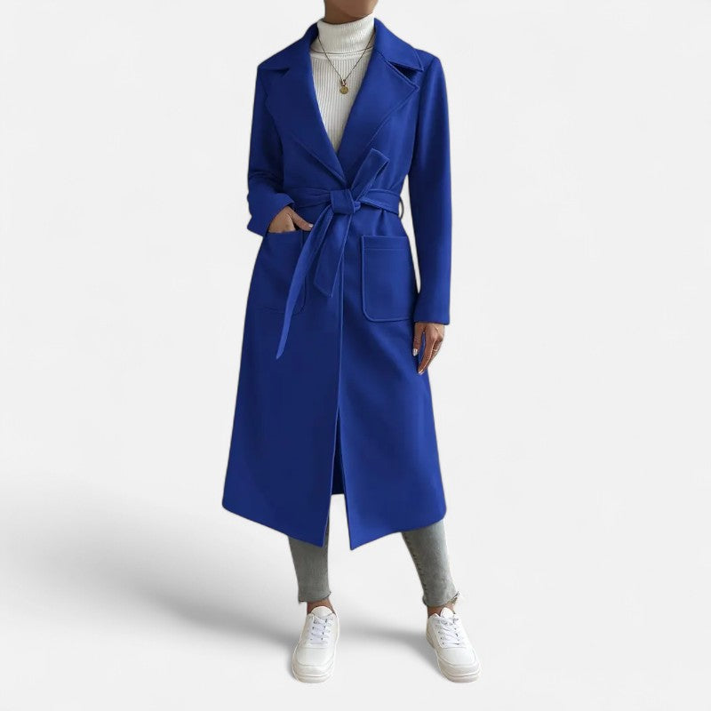 Élan Urbain™ | Trench-coat élégant à ceinture pour femme