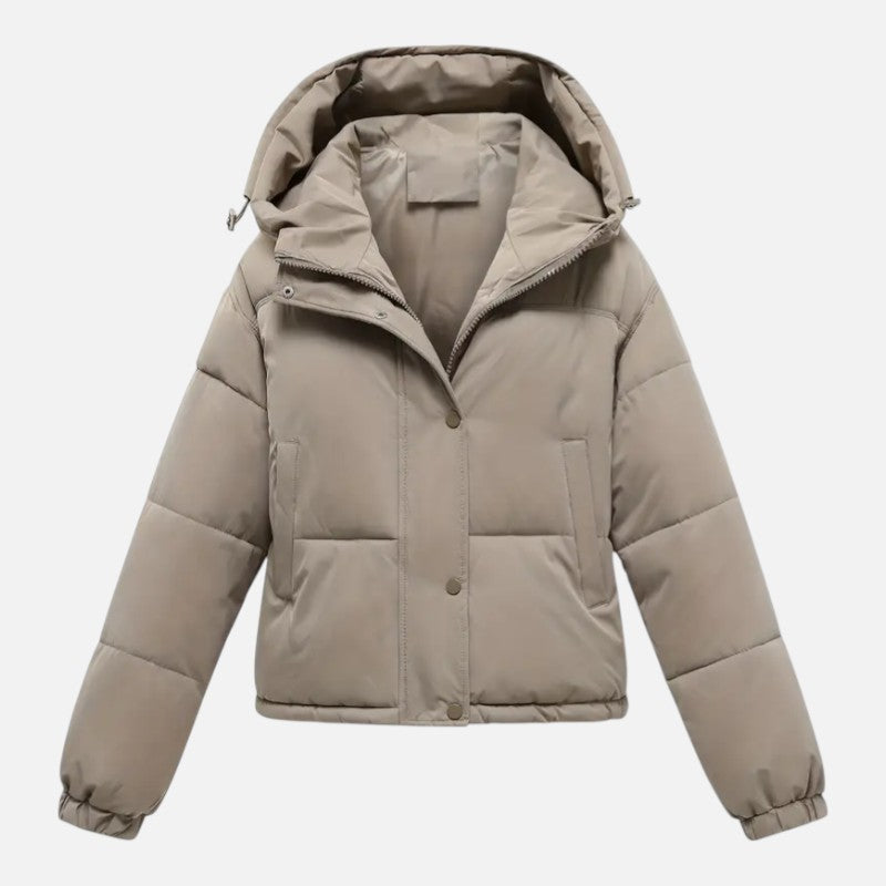 Élan Urbain™ | Manteau matelassé à capuche pour femme