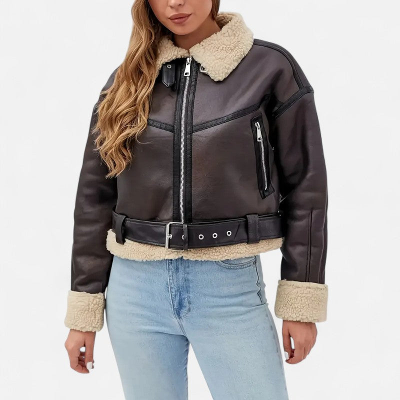 Élan Urbain™ | Blouson biker revisité pour femme