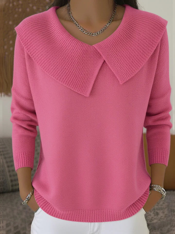 Nina™ Contrast Detail Knit