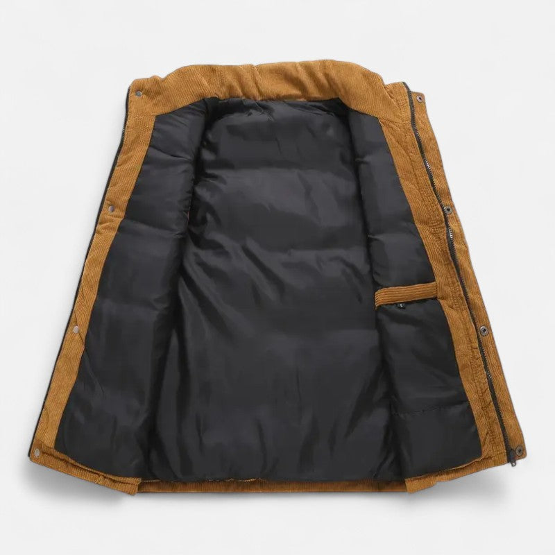 Élan Urbain™ | Gilet sans manches en velours côtelé pour homme