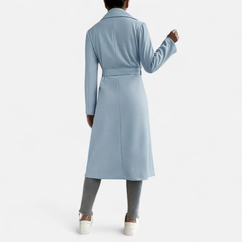 Élan Urbain™ | Trench-coat élégant à ceinture pour femme