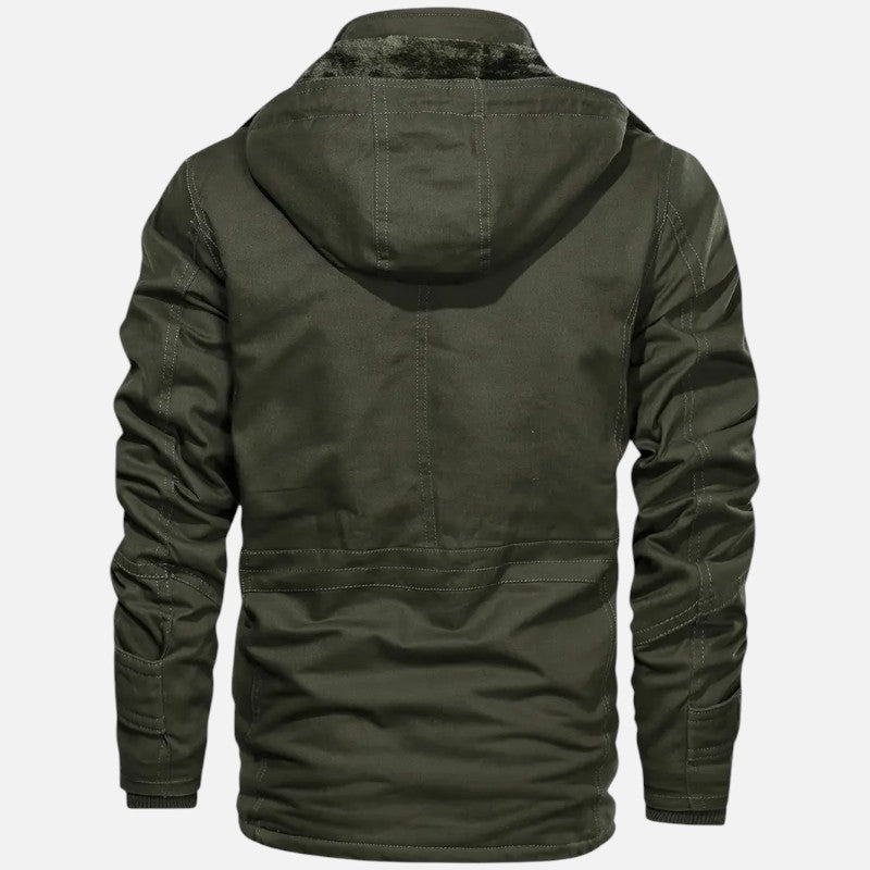 Élan Urbain™ | Veste coupe-vent doublée polaire pour homme