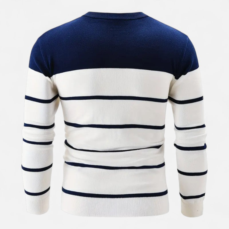 Élan Urbain™ | Pull-over à manches longues et col rond pour homme