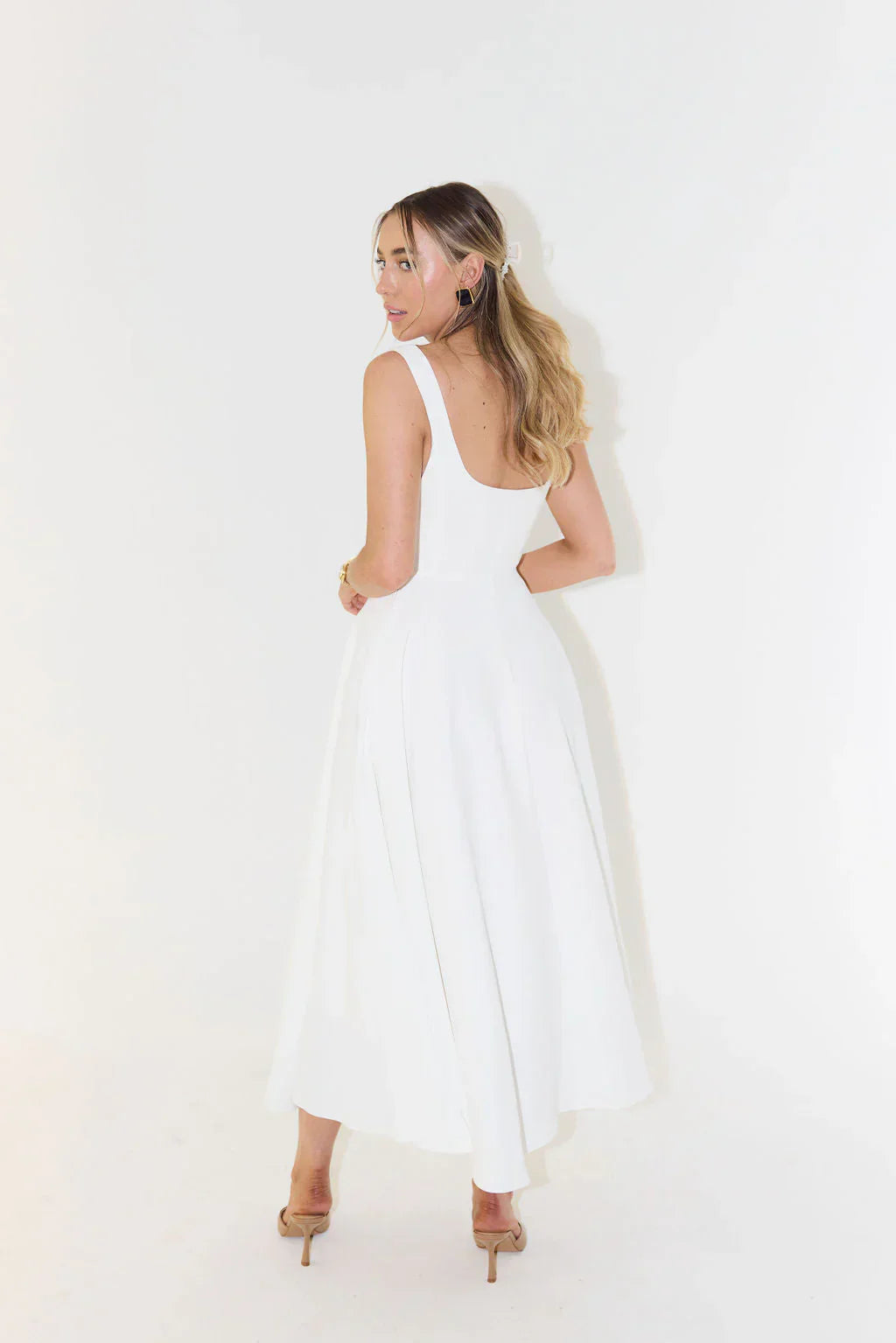 Celeste Charm Cocktail Midi Dress