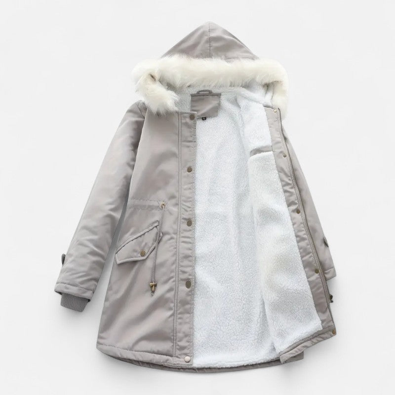 Élan Urbain™ | Parka chaude à capuche pour femmes