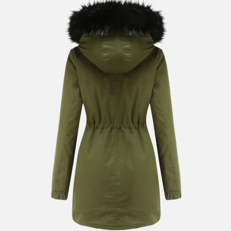 Élan Urbain™ | Manteau parka pour femme doublé en polaire moelleuse