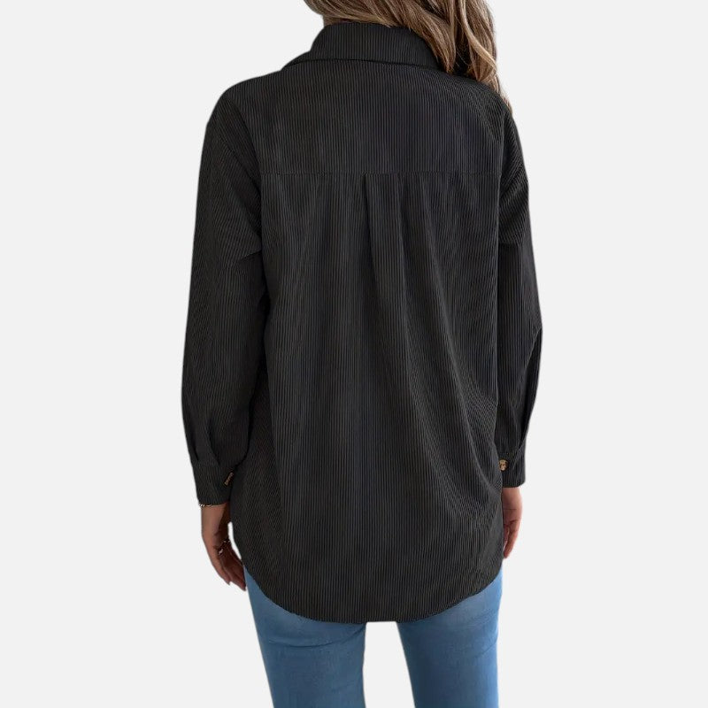 Élan Urbain™ | Veste en velours côtelé à manches longues pour femme