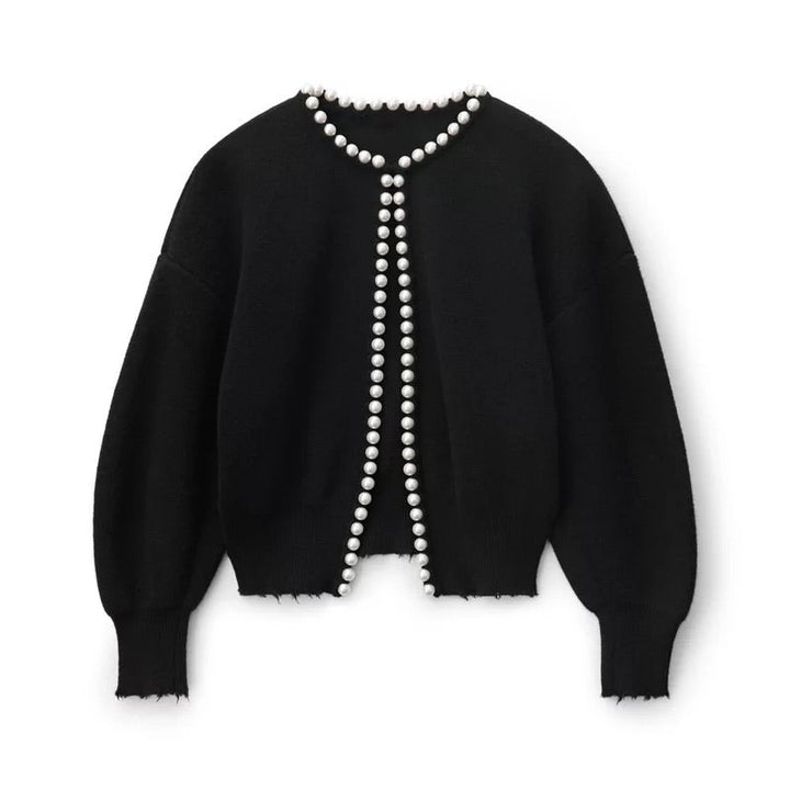 Adeline™ Pearl Trim Cardigan