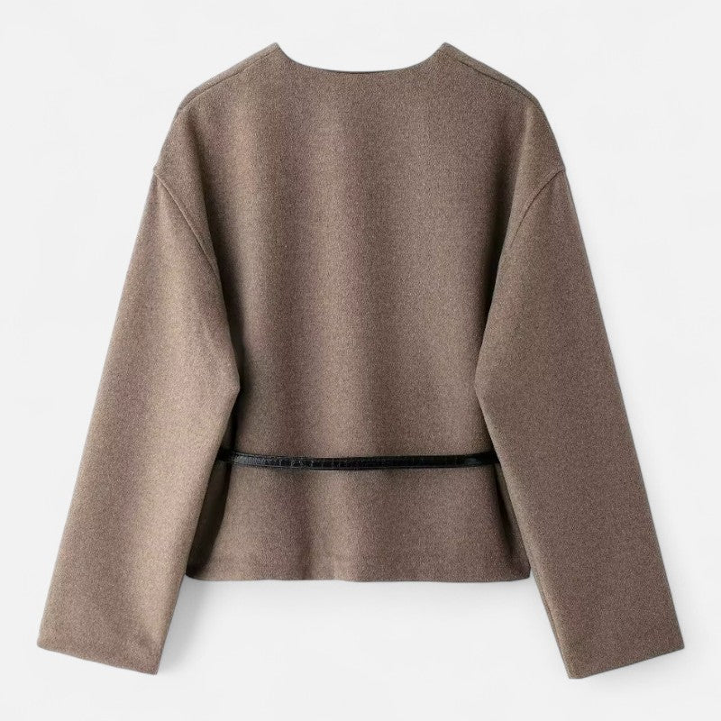 Élan Urbain™ | Veste croisée ceinturée pour femme